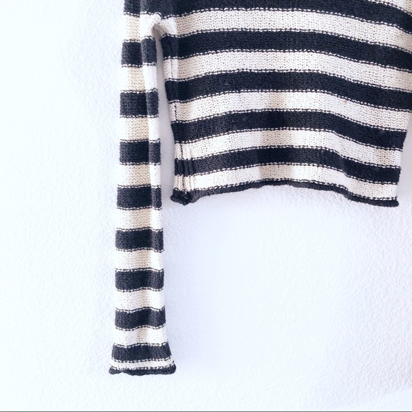 Free People | knitted crop sweater - Picture 4 of 8